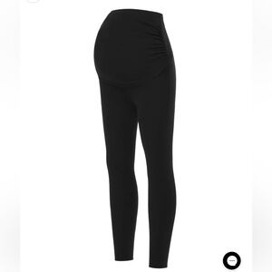 NWT NEIWAI Black Maternity Leggings Size L/XL Reg. $79